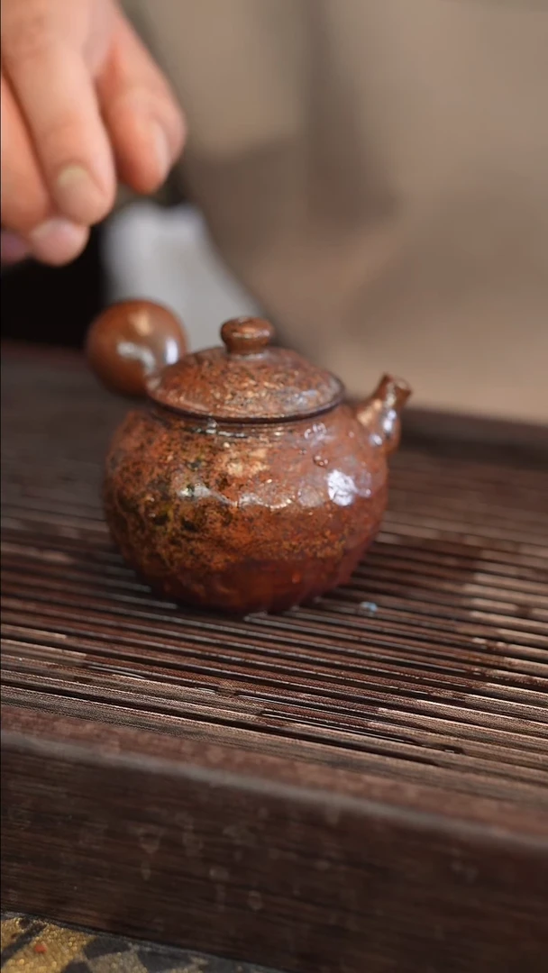 茶壶紫砂原矿手工制作10号 190cc