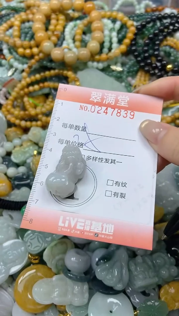 未镶嵌挂件翡翠闪购0247839
