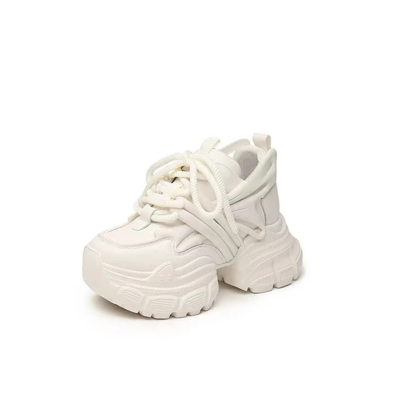 增高10cm 2024秋款时尚休闲百搭厚底内增高女透网鞋 SS33112329