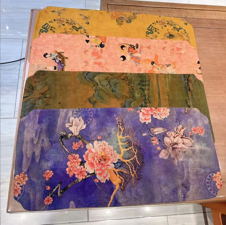 【十三郎】2025年春夏新款香云纱真丝刺绣二大衫250003