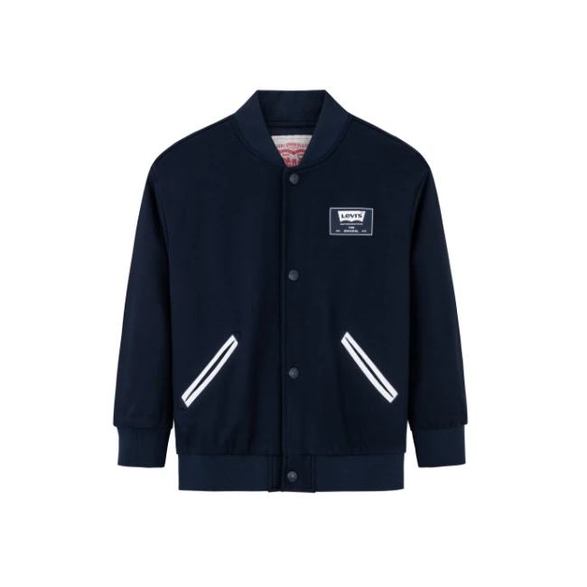 Levi's李维斯春秋休闲时尚童装外套男女童针织夹克J544