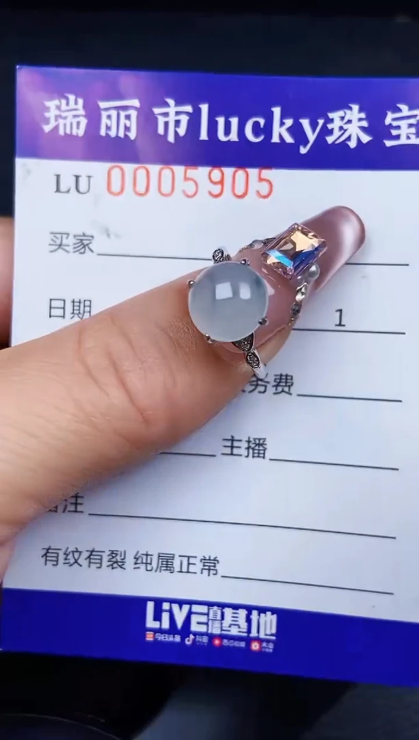 翡翠银S925镶嵌颈饰5905