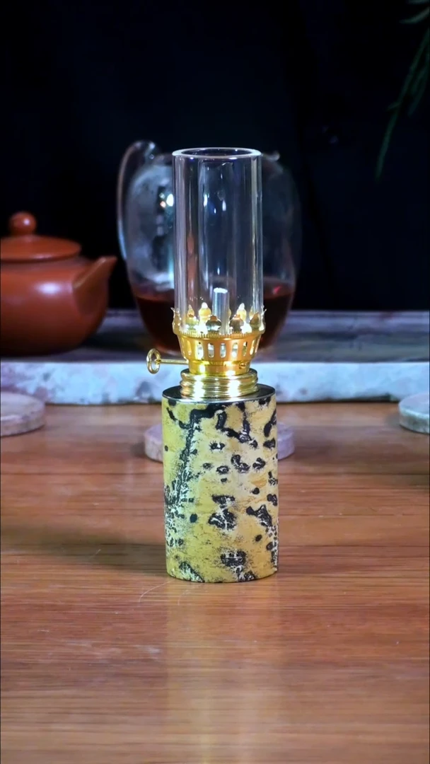 天然国画石茶具套装