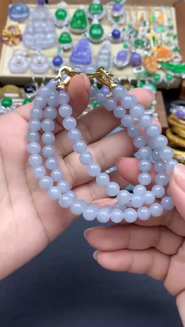 翡翠未镶嵌颈饰13-春日珠宝