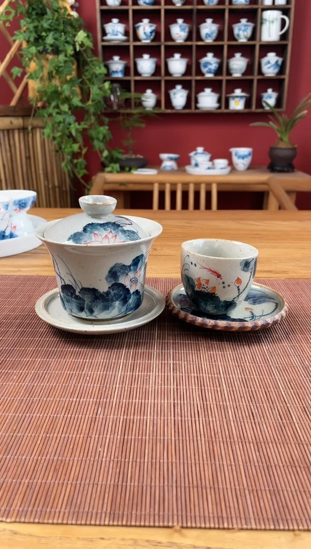 盖碗/杯群芳斋闪购链接（以闪拍图片为准）