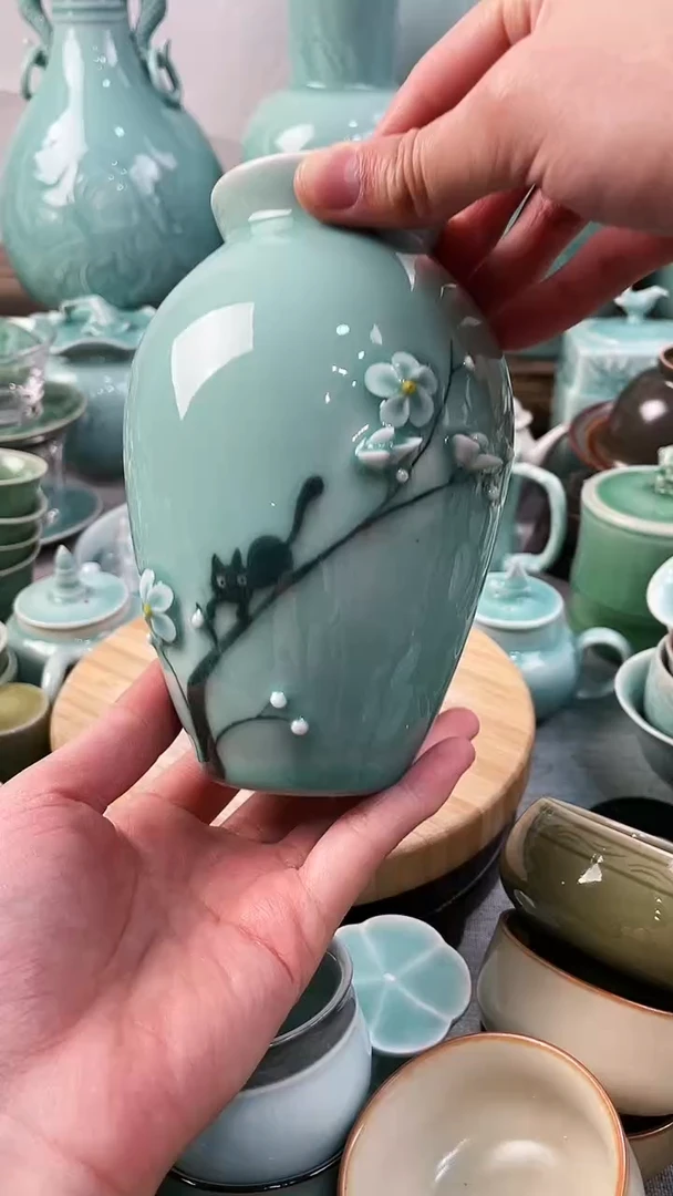 【闪购商品】手工捏花 福利款 慧仙青瓷 瓷器