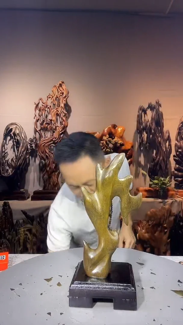 金丝楠白*板小叶桢楠随行摆件6