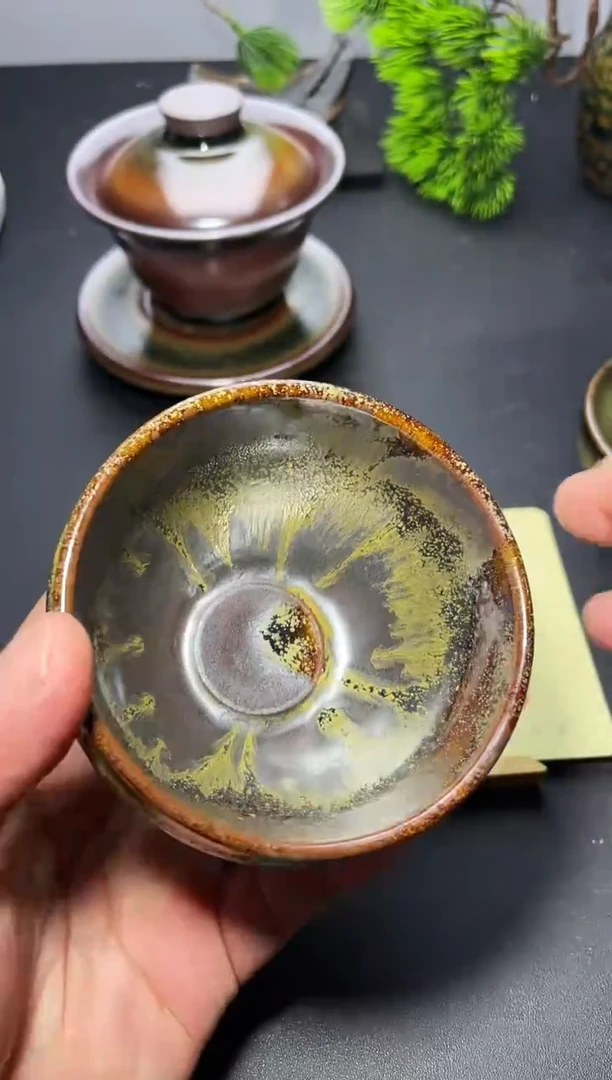 茶盏112 叶紫建盏