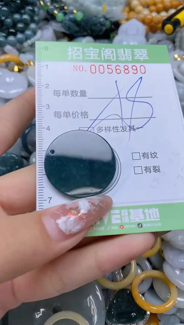 【闪购商品】翡翠颈饰未镶嵌闪购商品0056890多样性发其一