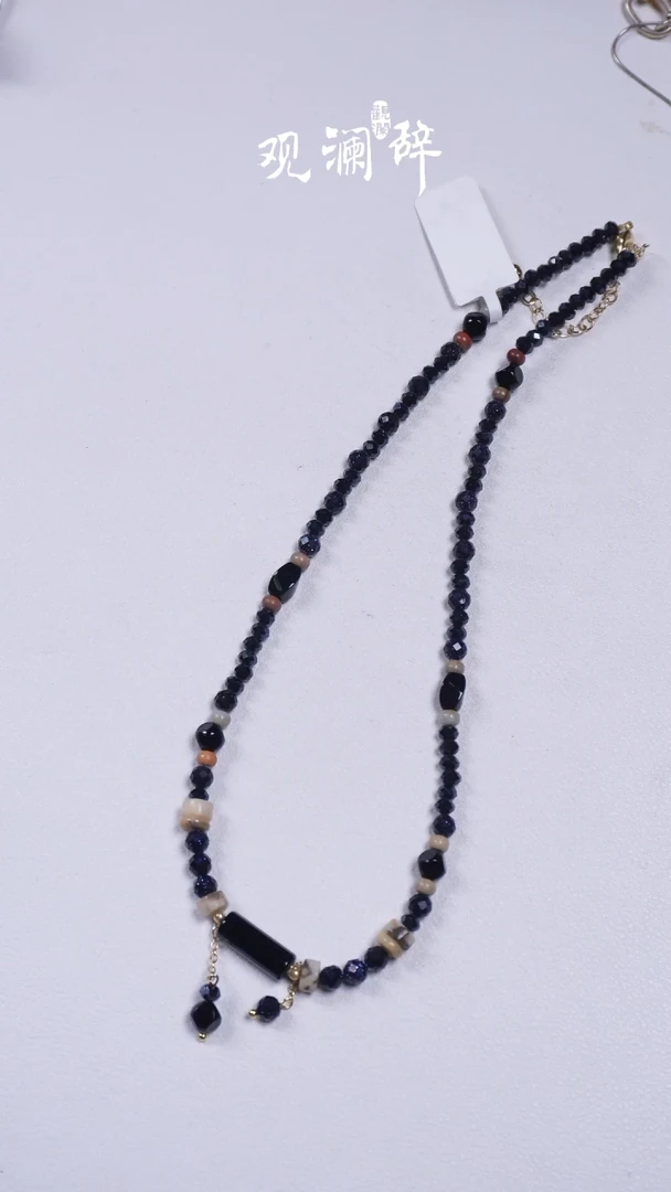 【闪购商品】水晶颈饰未镶嵌ins风颈链