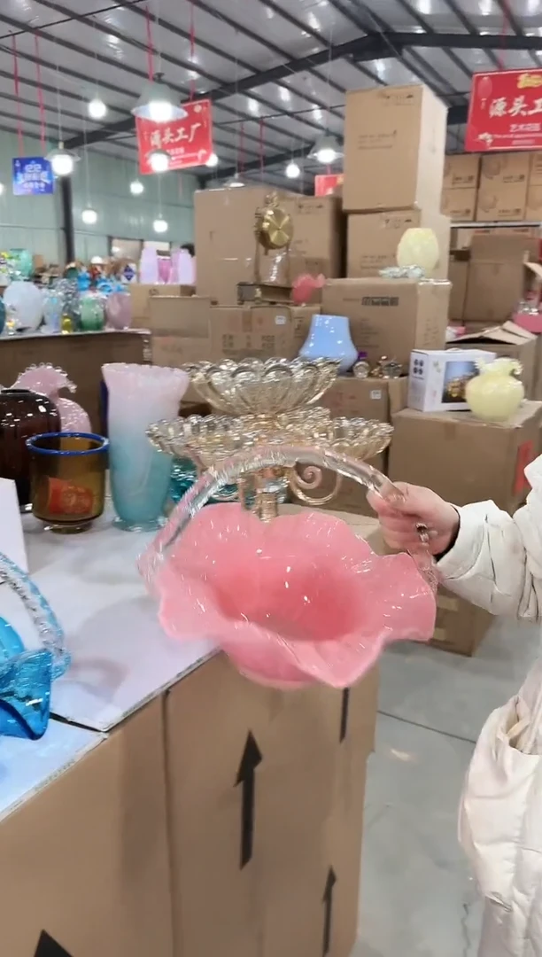 【闪购商品】玻璃于清花器W-早15