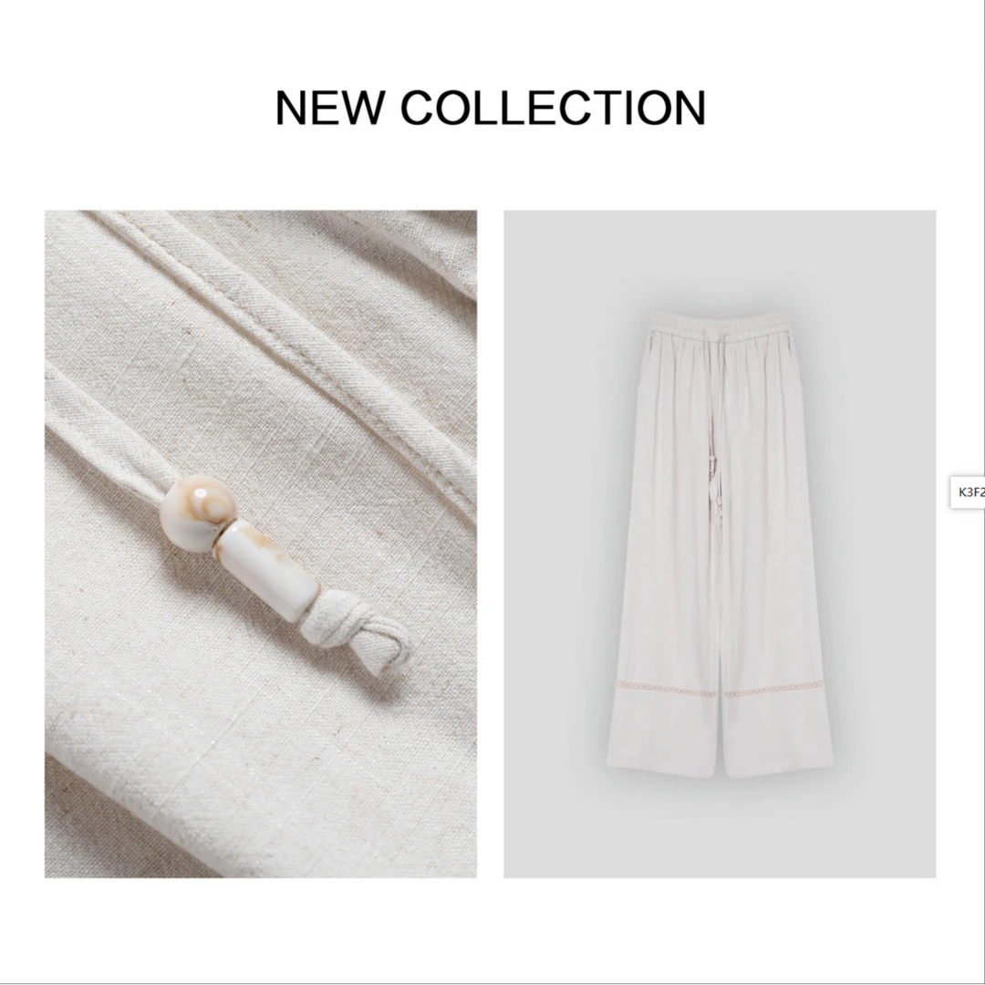 【龙哥专属】K1F38027A 夏季新款时尚简约百搭裤子 8027