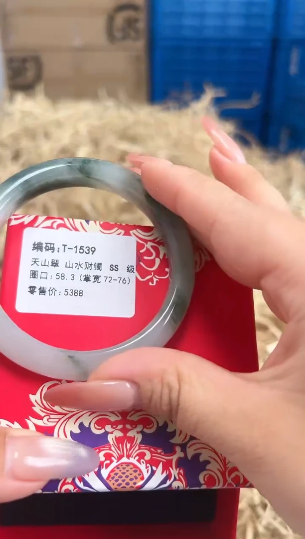未镶嵌手镯石英质玉T-1539
