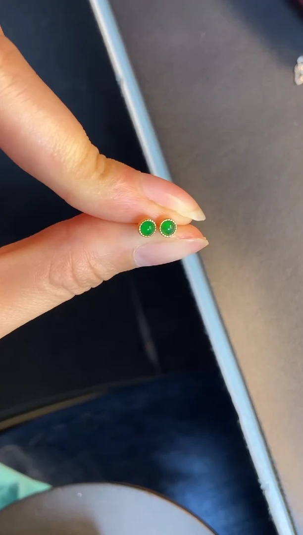 吊坠(不含链)银S925镶嵌翡翠1