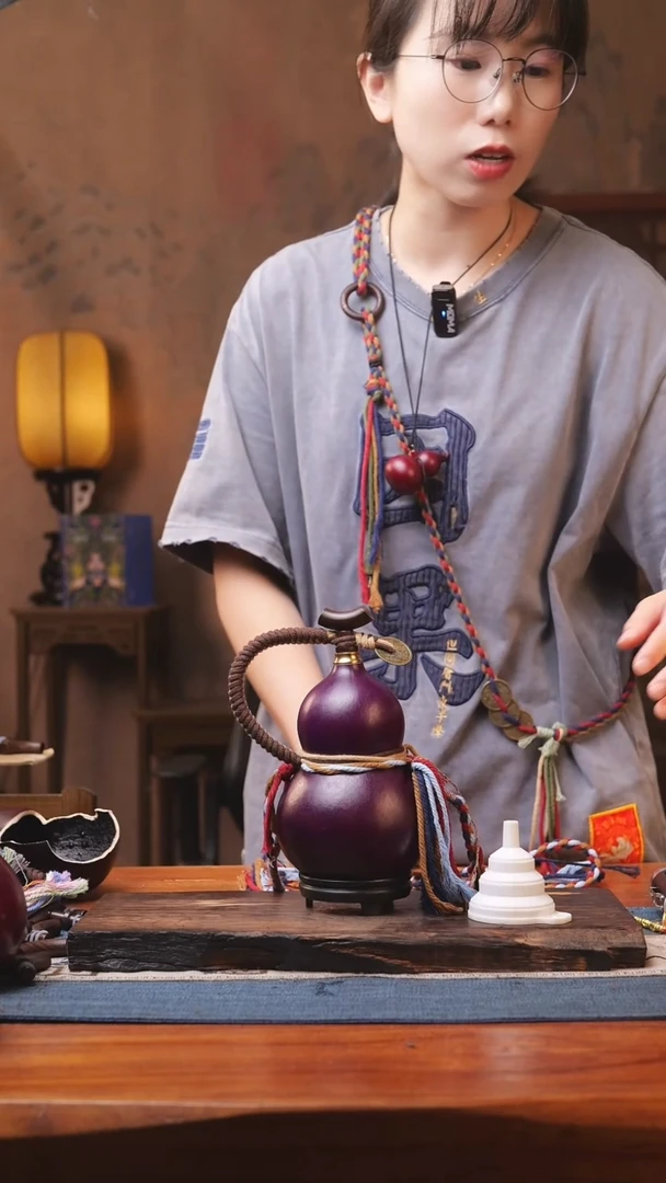 1010号精品大漆葫芦防腐防渗装水茶酒