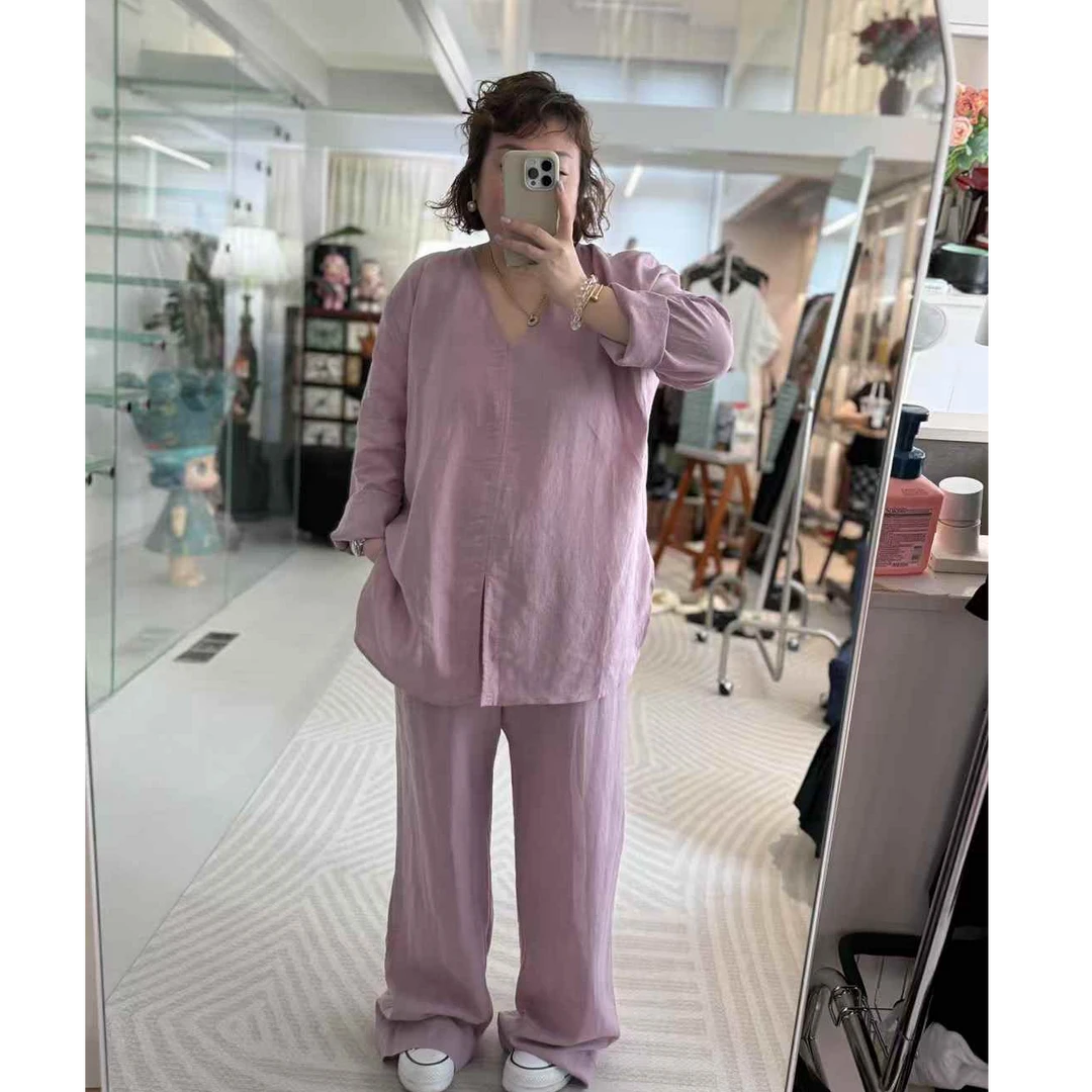 MEET  夏季定制版V领套装