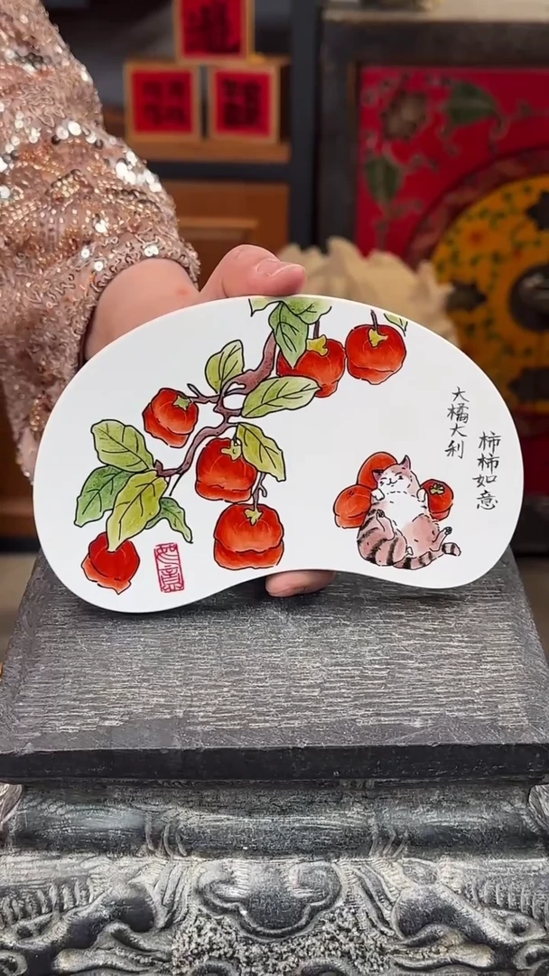 【闪购商品】摆件陶瓷高温瓷盘瓷片