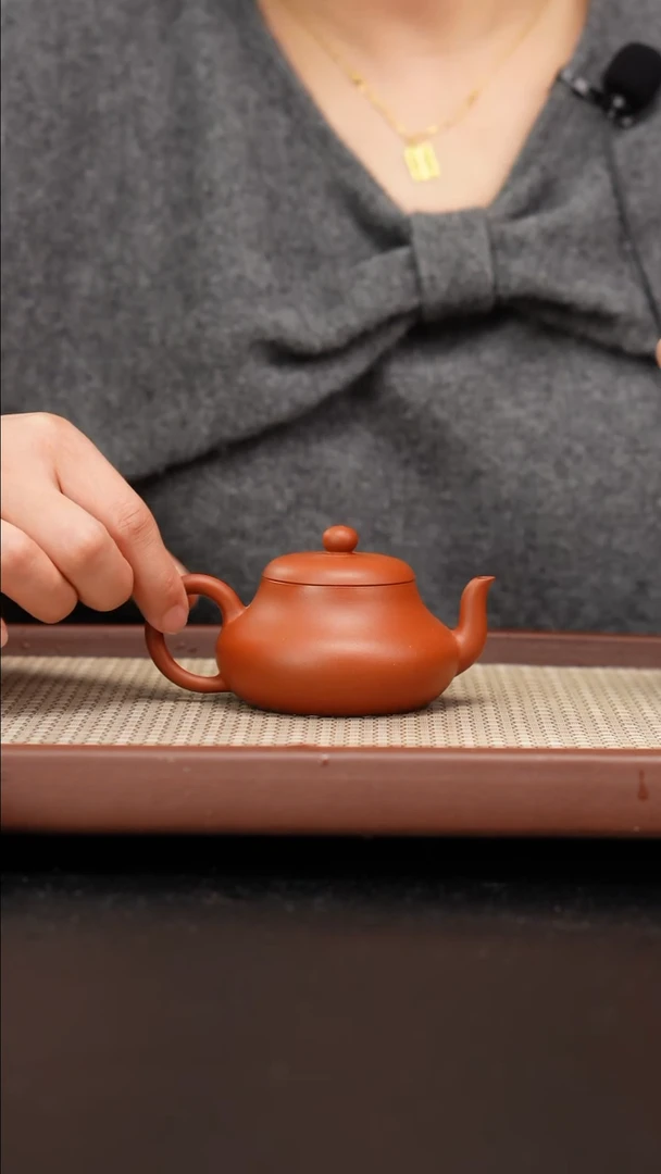 【闪购商品】紫砂茶壶赵庄朱泥君德