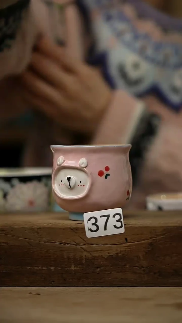 【闪购商品】瓷片手绘·杯/设计师 xudu 款