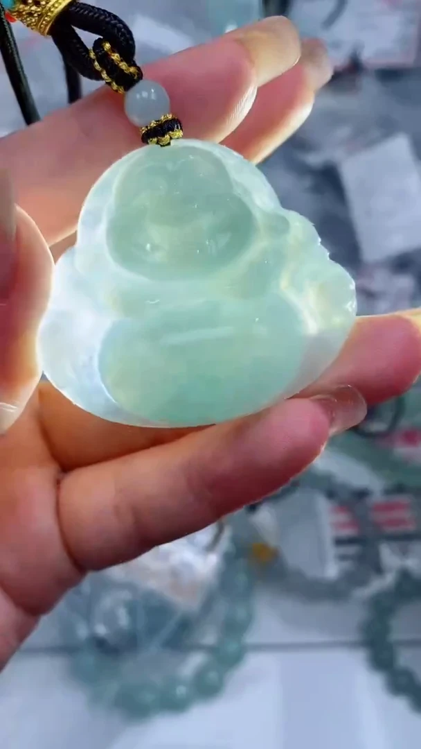 翡翠未镶嵌颈饰吊坠