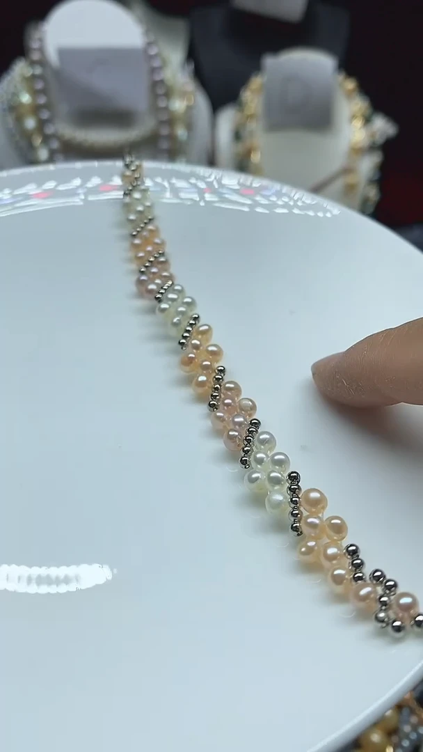 淡水珍珠手串未镶嵌多人