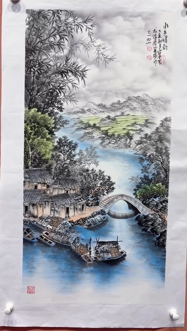 国画师立照老师国画作品