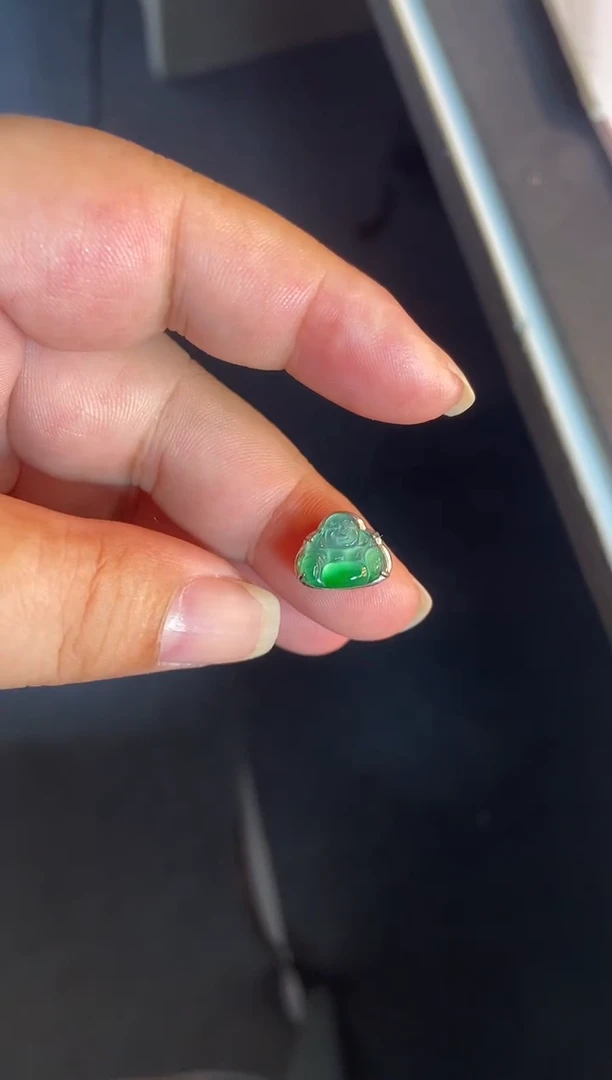 吊坠(不含链)银S925镶嵌翡翠1