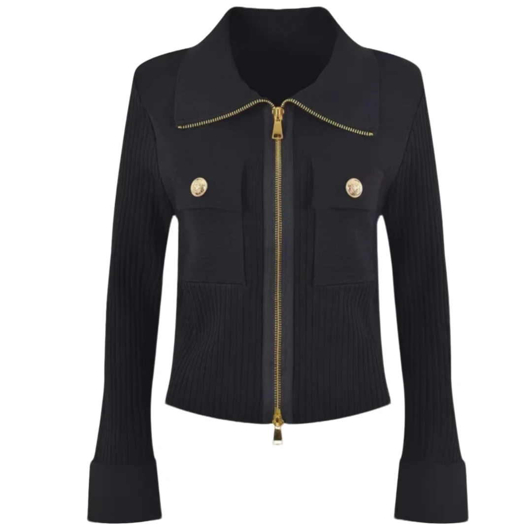 【52号链接-GG开衫毛衣】早春新款时尚百搭气质开衫毛衣