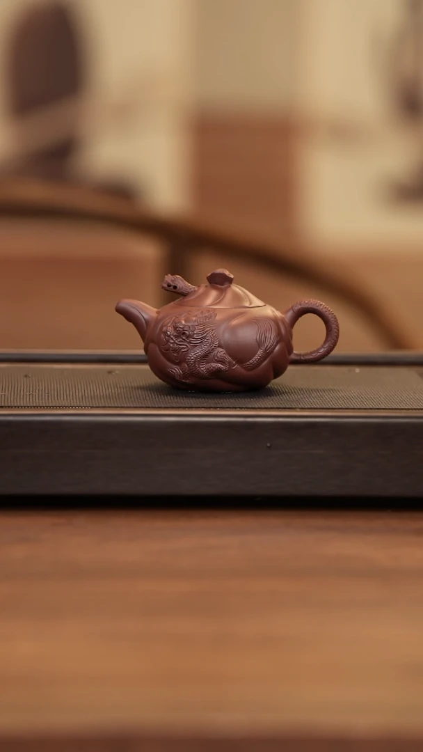 茶壶紫砂爱*鱼化龙