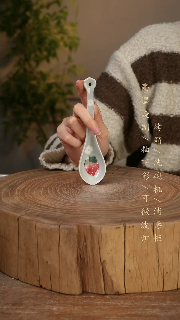 碗瓷景德镇手工手绘高温瓷釉下彩
