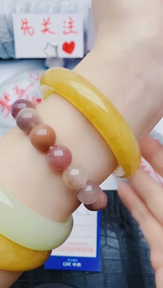 未镶嵌手镯石英质玉z12+60-61-62
