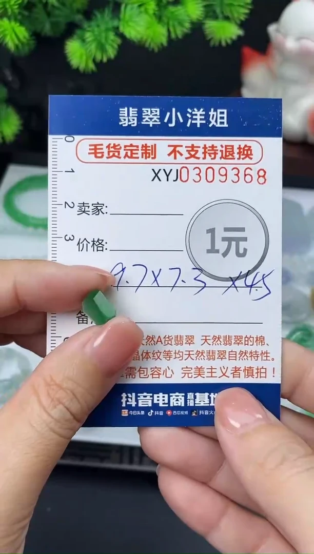 未镶嵌定制翡翠燕*毛货商品 不退换/ 9368