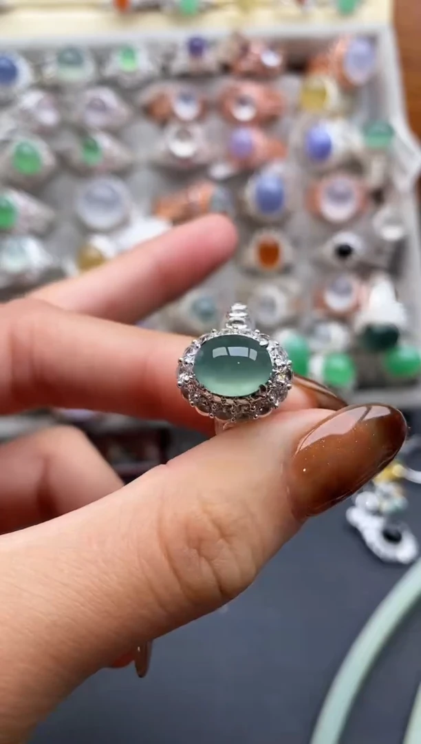 未镶嵌戒指翡翠333333+6