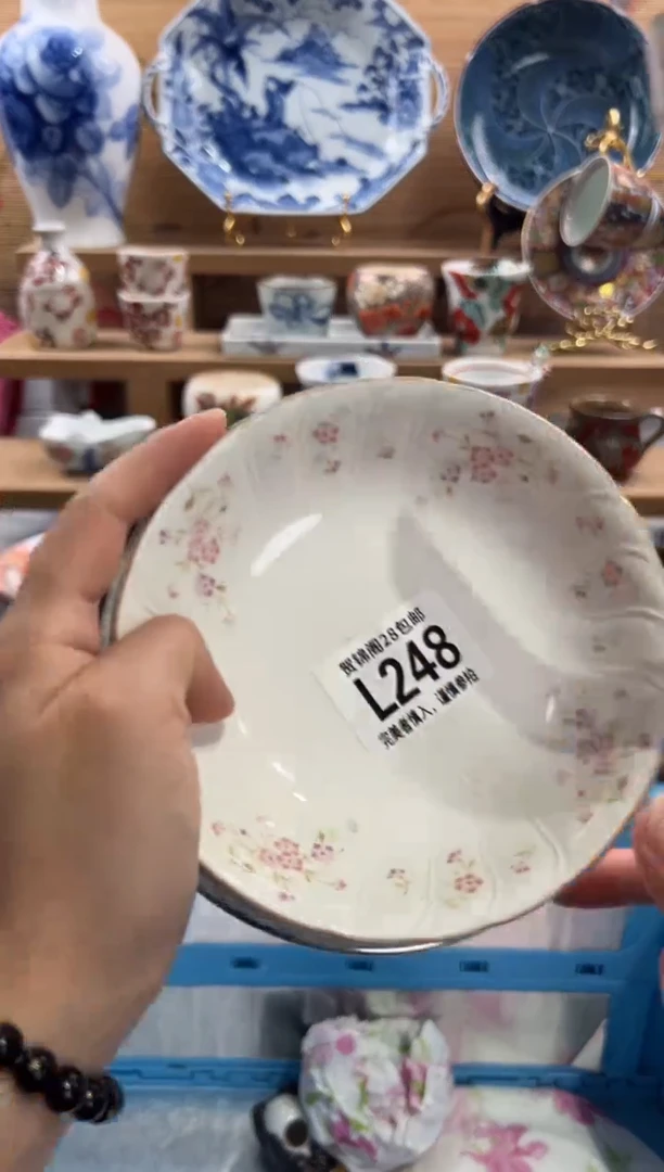 瓷片荷      L248