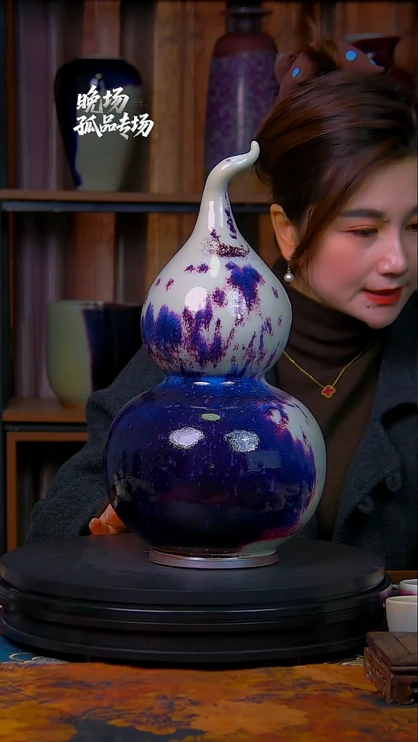 摆件陶煤烧葫芦摆件