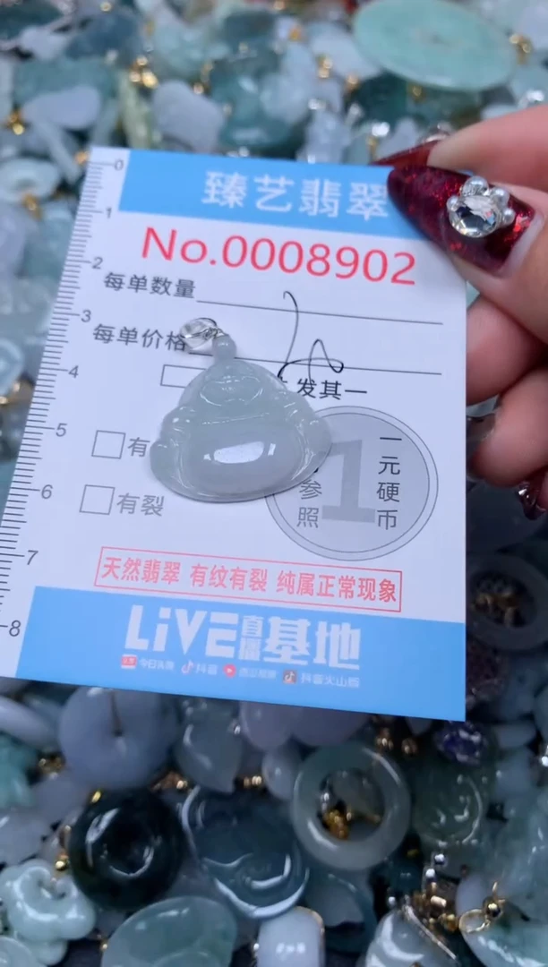 颈饰未镶嵌翡翠8902