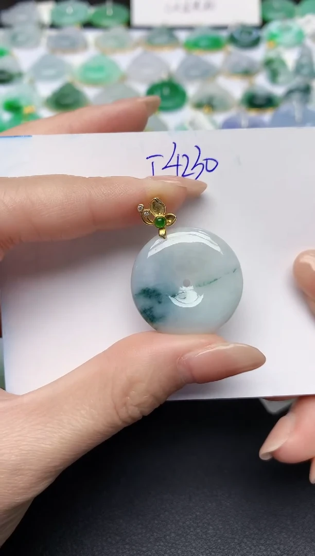 颈饰未镶嵌翡翠天然缅甸A货翡翠百元以上9元证书费自理