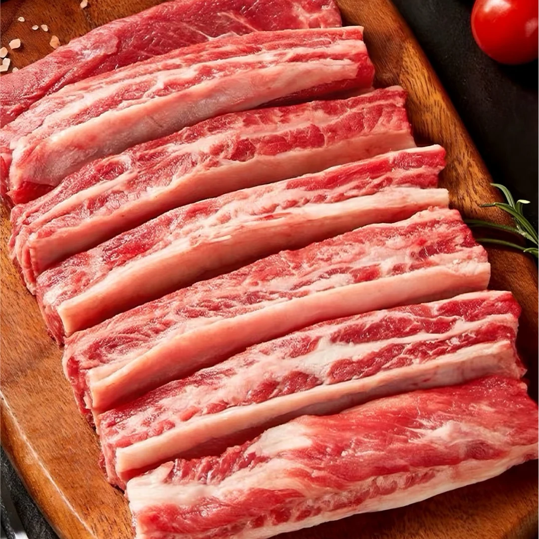 恒佑清真多肉牛肋排国产鲁西牛肉黄牛纯干排酸4斤装