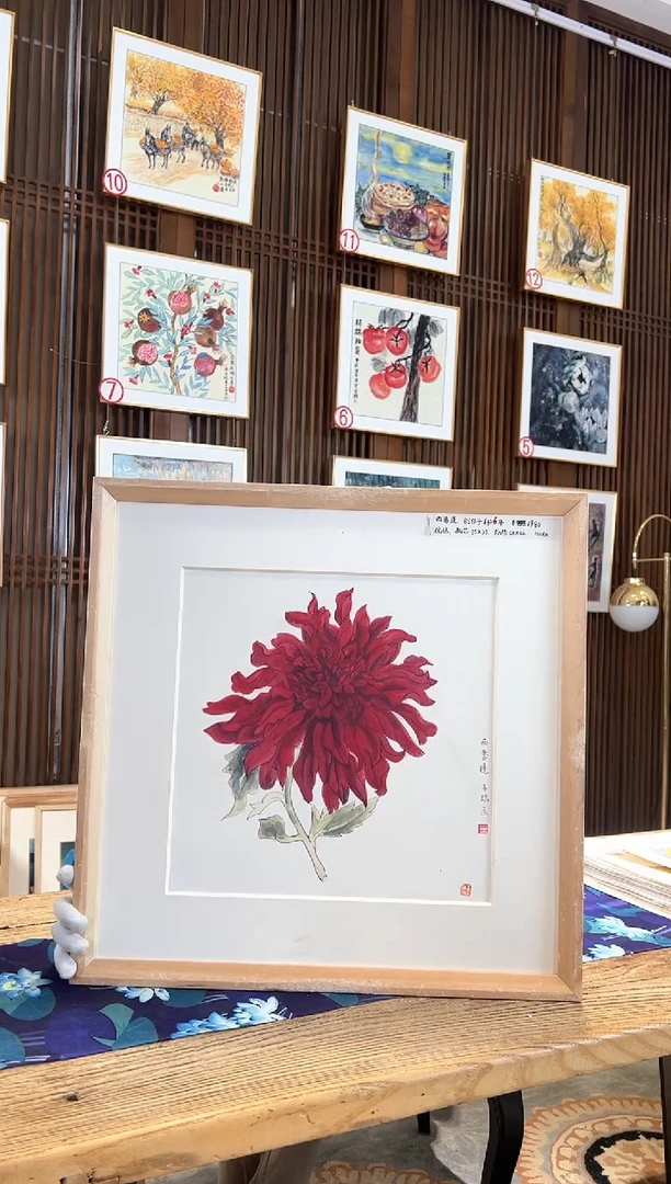 版画耿玉琨名章限量版画S