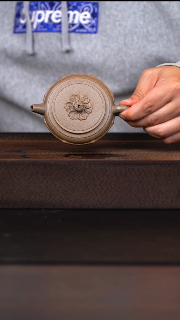 茶壶紫砂木*楊青段束竹祥云