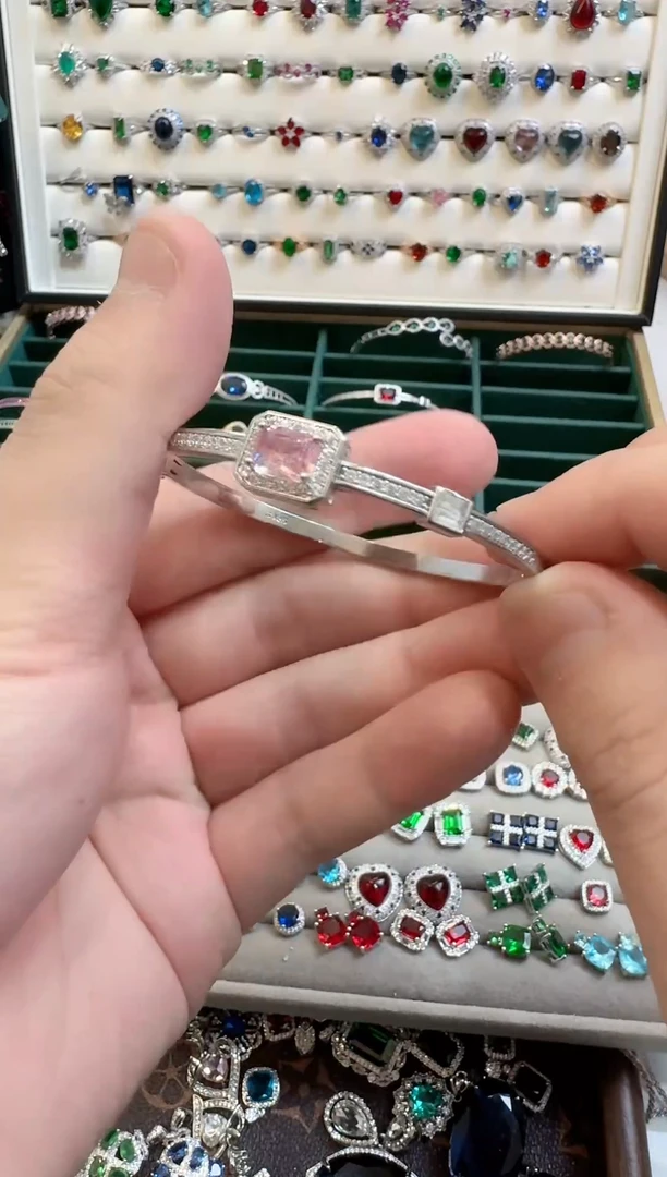 未镶嵌手镯碧玺碧玺手镯