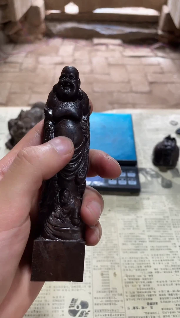 木大肚弥勒摆件好物分享