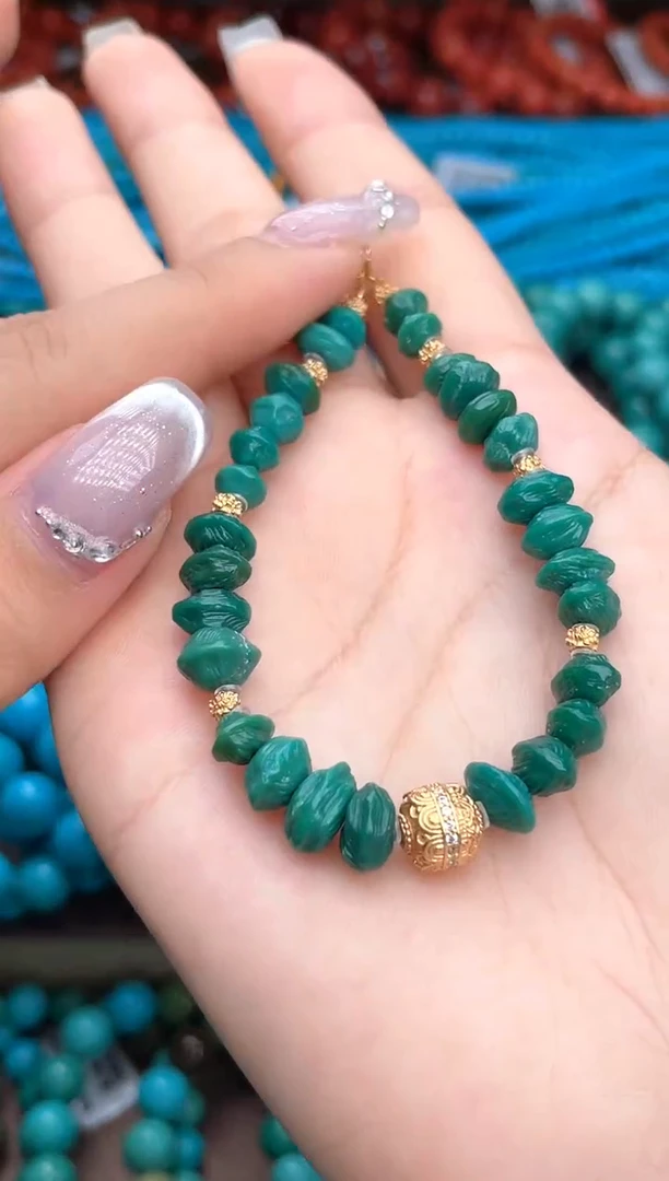 未镶嵌绿松石珠宝奇石A16多样性发其一