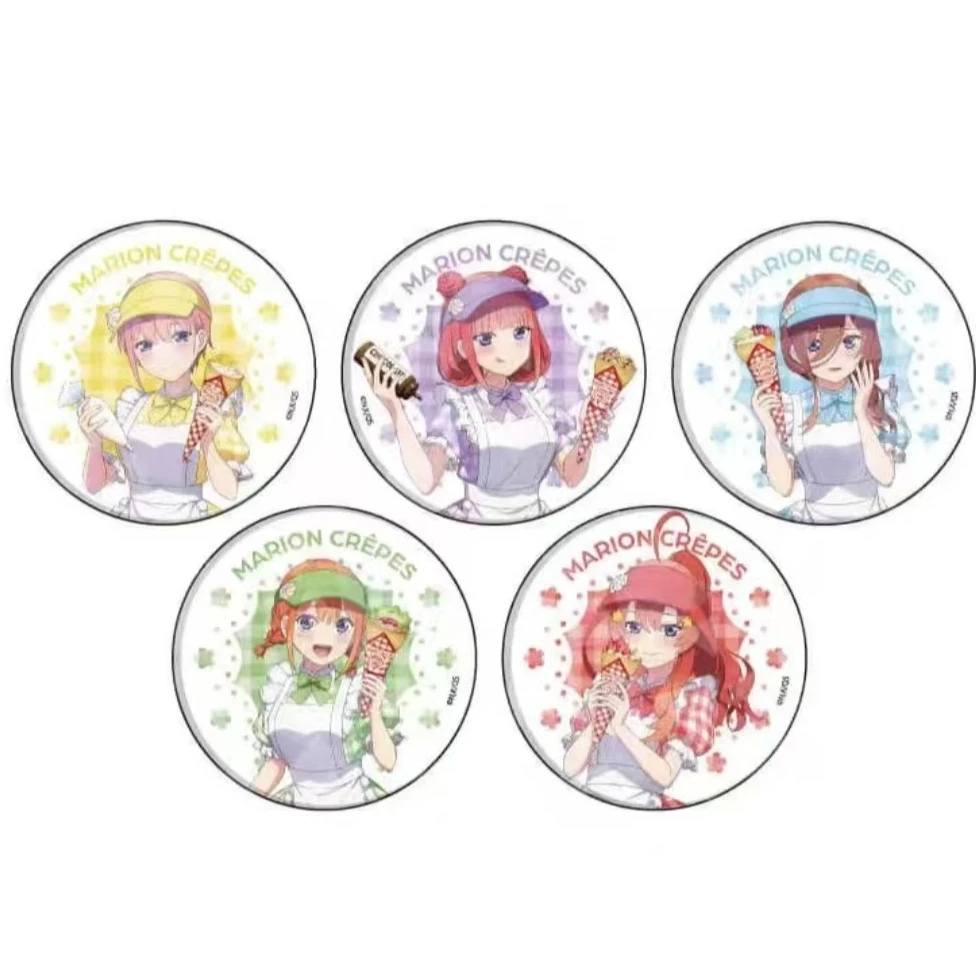 五等分的花嫁 可丽饼店员 吧唧 盲盒