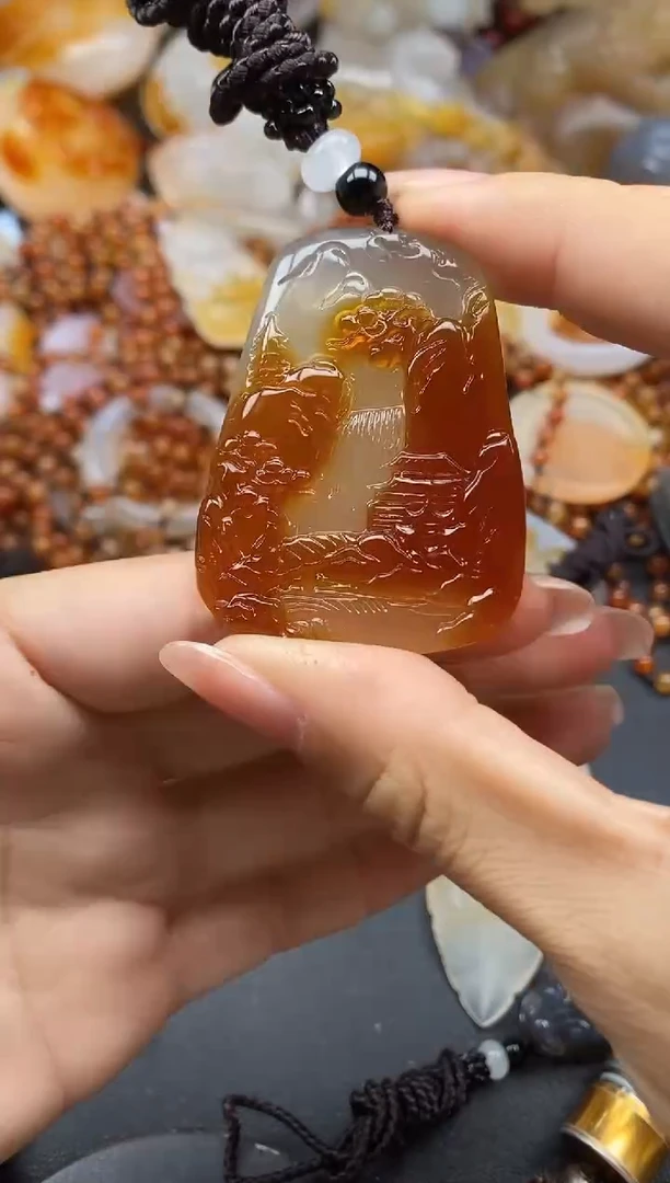 未镶嵌1玛瑙/玉髓缺*眼ll