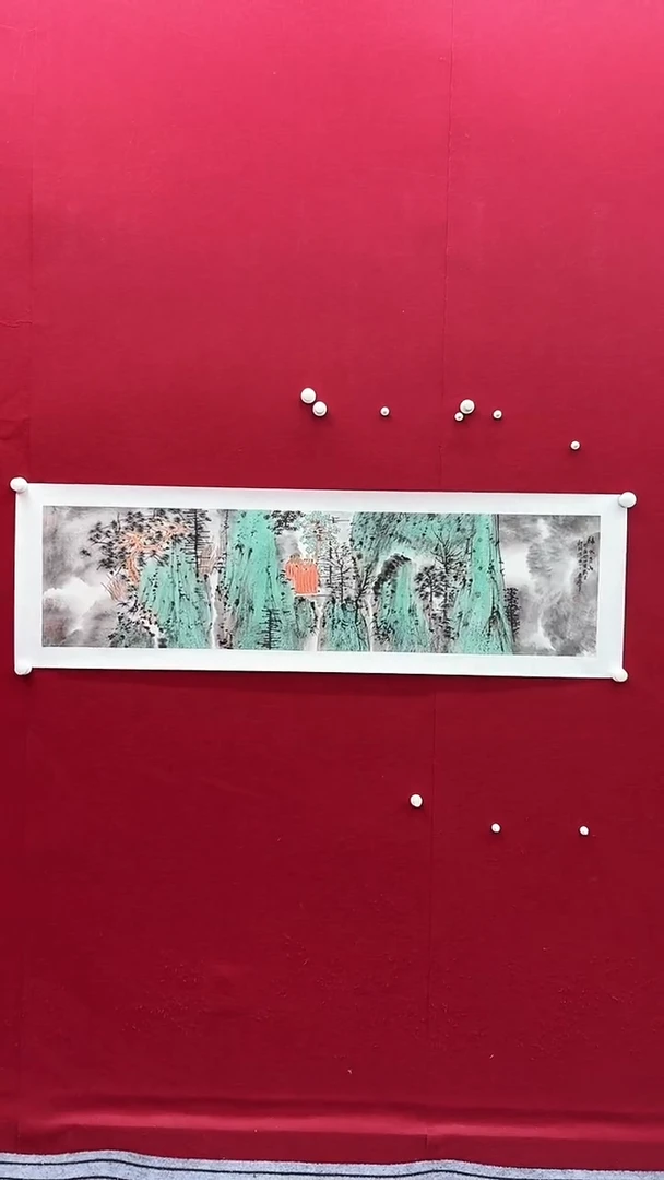 国画计老师绘画作品 带荣宝斋宁波证书