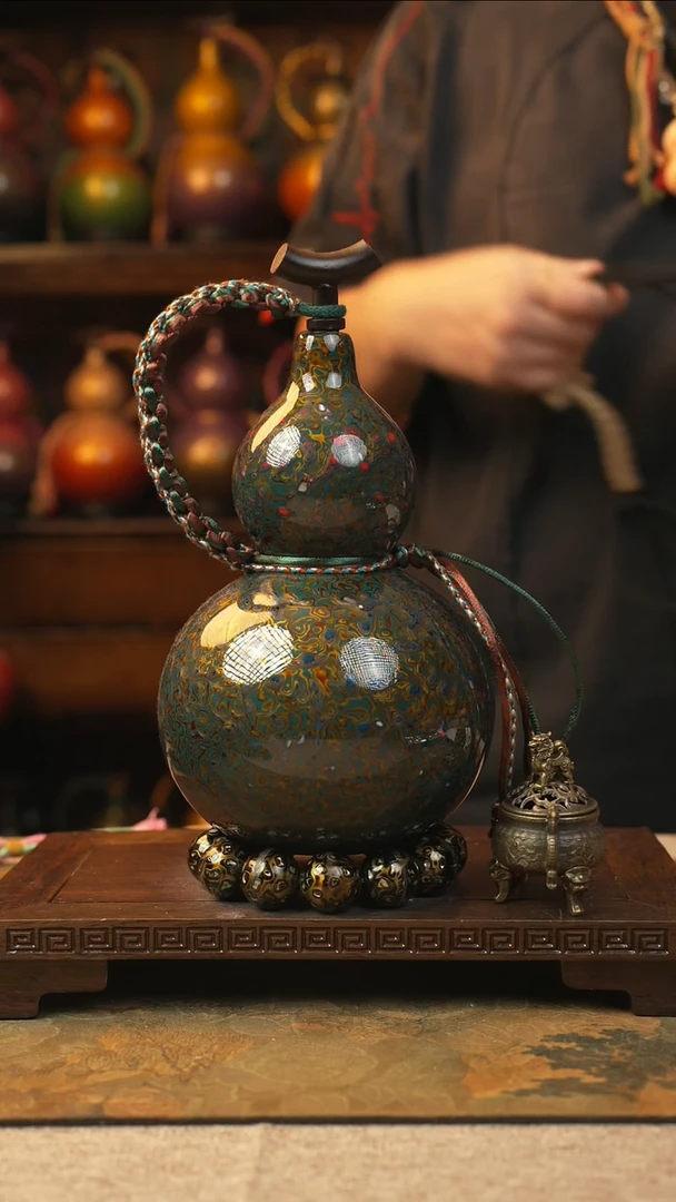 182大漆一物一拍记葫堂出品【不带手串】