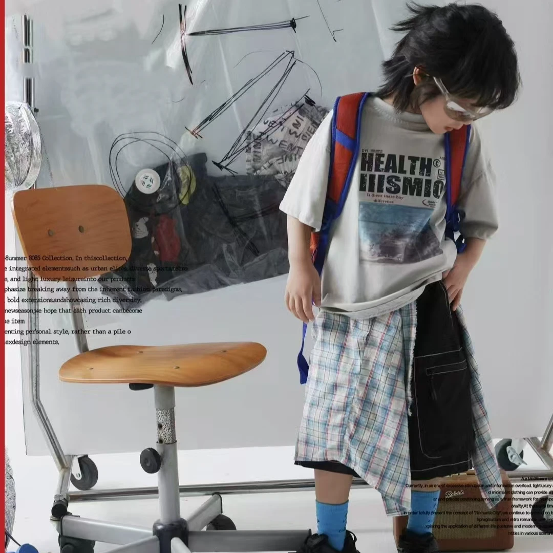 [400-450]简约韩系T恤裤子2025夏季