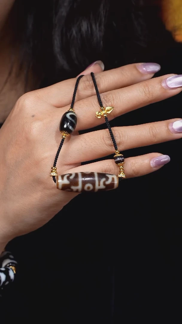 【闪购商品】玛瑙/玉髓颈饰未镶嵌Y62476莲师三Y锁骨链