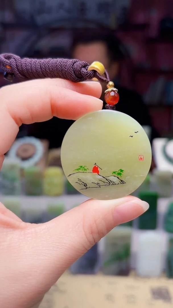 未镶嵌和田玉挂件68